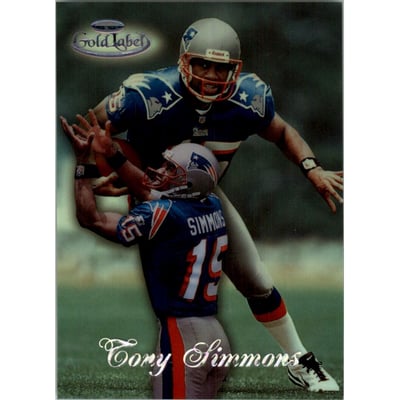 1998 Topps Gold Label Class 2 Black #46 Tony Simmons