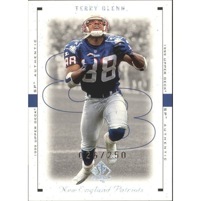 1999 SP Authentic Excitement #52 Terry Glenn