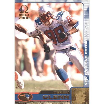 2000 Pacific Omega Gold #84 Terry Glenn