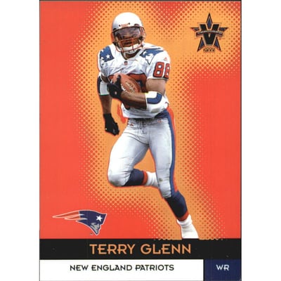 2000 Vanguard Gold #39 Terry Glenn