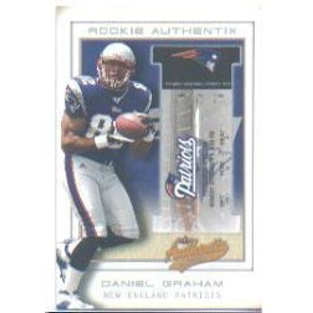 2002 Fleer Authentix Front Row #109 Daniel Graham