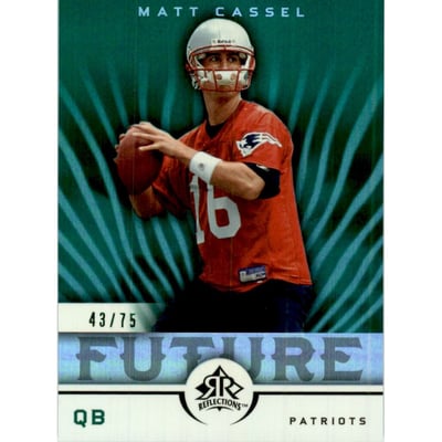 2005 Reflections Green #102 Matt Cassel