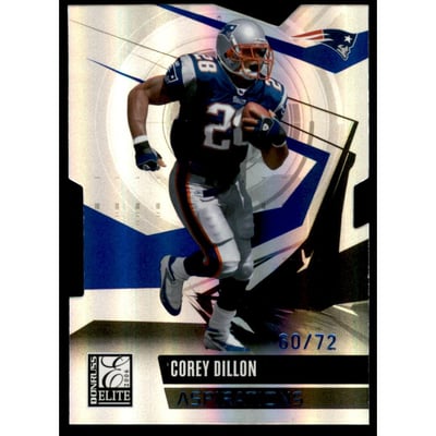 2006 Donruss Elite Aspirations #58 Corey Dillon/72