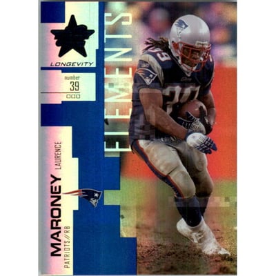 2007 Leaf Rookies and Stars Longevity Sapphire #112 Laurence Maroney ELE