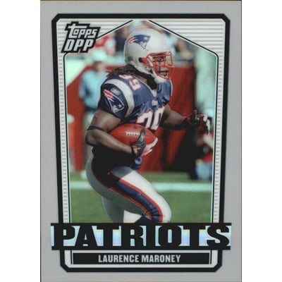 2007 Topps Draft Picks and Prospects Chrome Silver Refractors #68 Laurence Maroney