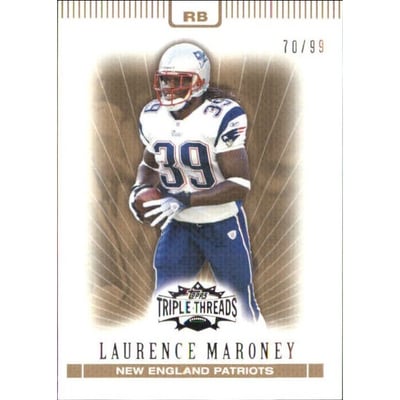 2007 Topps Triple Threads Gold #35 Laurence Maroney