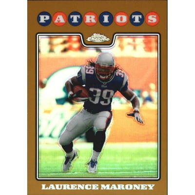 2008 Topps Chrome Gold Refractors #TC51 Laurence Maroney
