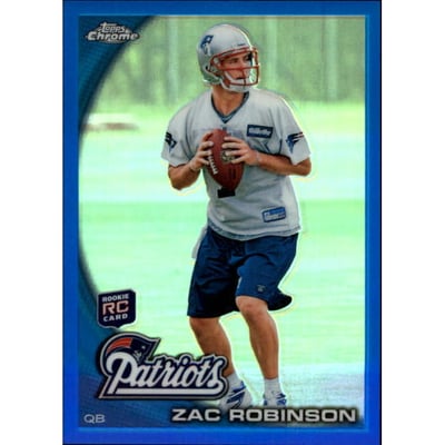 2010 Topps Chrome Blue Refractors #C49 Zac Robinson