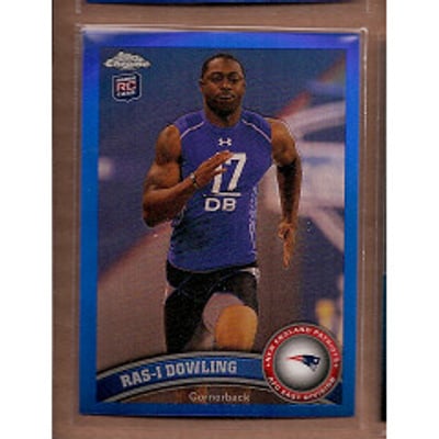 2011 Topps Chrome Blue Refractors #109 Ras-I Dowling
