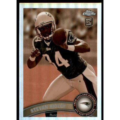 2011 Topps Chrome Sepia Refractors #193 Stevan Ridley