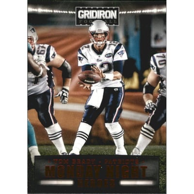 2012 Gridiron Monday Night Heroes #2 Tom Brady