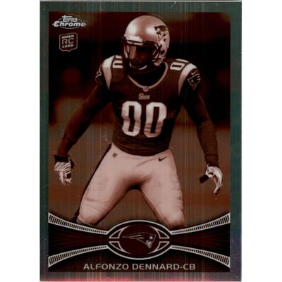 2012 Topps Chrome Sepia Refractors #15 Alfonzo Dennard