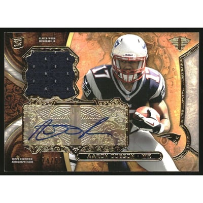 2013 Topps Triple Threads Rookie Autograph Relics #TTRARAD Aaron Dobson