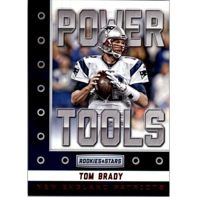 2016 Rookies and Stars Power Tools #3 Tom Brady