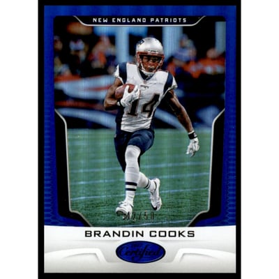 2017 Certified Mirror Blue #89 Brandin Cooks