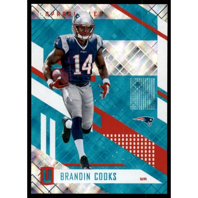 2017 Panini Unparalleled Teal #4 Brandin Cooks
