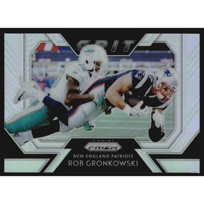 2018 Panini Prizm Grit Prizms #6 Rob Gronkowski