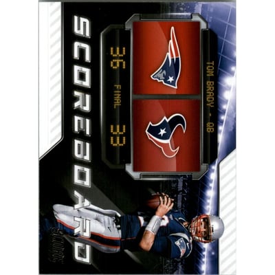 2018 Score Scoreboard #4 Tom Brady