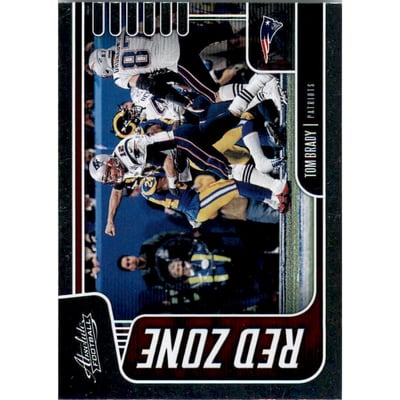 2019 Absolute Red Zone #16 Tom Brady