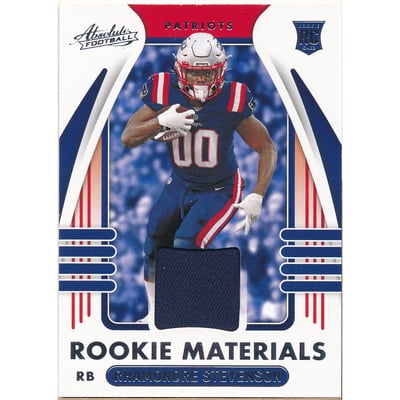 2021 Absolute Absolute Rookie Materials #32 Rhamondre Stevenson