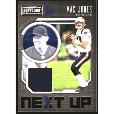 2021 Panini Playbook Next Up Jerseys #26 Mac Jones