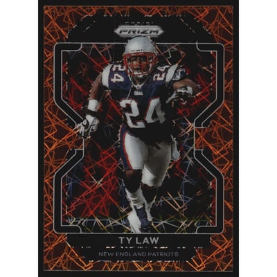 2021 Panini Prizm Prizms Lazer #103 Ty Law