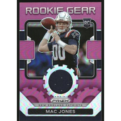 2021 Panini Prizm Rookie Gear Pink #6 Mac Jones