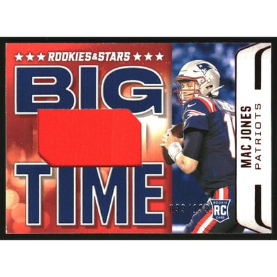 2021 Rookies and Stars Big Time Jerseys #9 Mac Jones