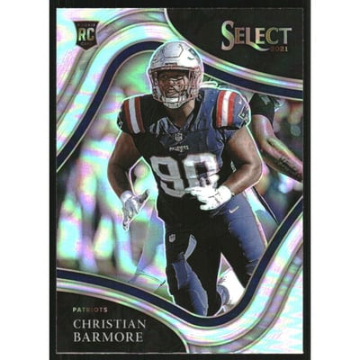 2021 Select Prizm Silver #389 Christian Barmore