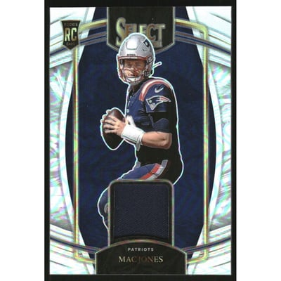 2021 Select Rookie Swatches Prizm #5 Mac Jones