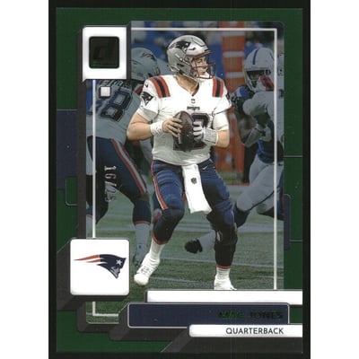 2022 Clearly Donruss Green #34 Mac Jones