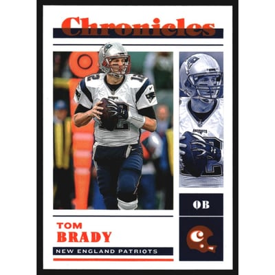 2022 Panini Chronicles Orange #3 Tom Brady