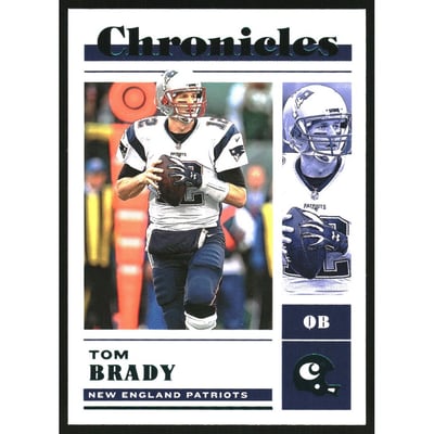 2022 Panini Chronicles Teal #3 Tom Brady