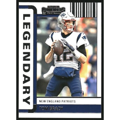 2022 Panini Contenders Legendary Contenders #4 Tom Brady