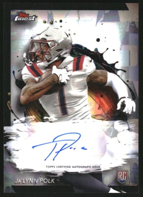 2024 Finest Rookie Autographs Refractors #RFAJP Ja'Lynn Polk