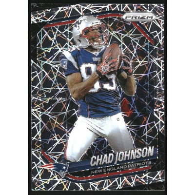 2025 Panini Prizm Prizms Lazer #180 Chad Johnson