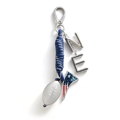 New England Patriots BaubleBar Paracord Bag Charm