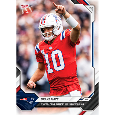 Drake Maye - 2026-27 NFL Topps NOW® - Card 51