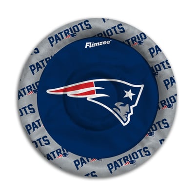 New England Patriots Fanpoint Flimzee Bean Bag Flying Disc
