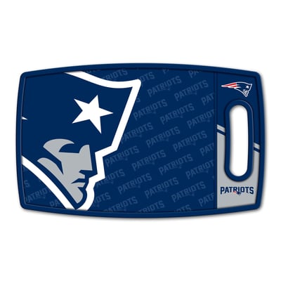 New England Patriots Fanpoint Logo Series Cutting Board