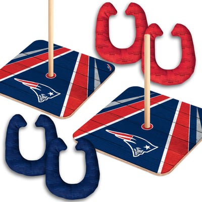 New England Patriots IDNA Horseshoe Bags Game
