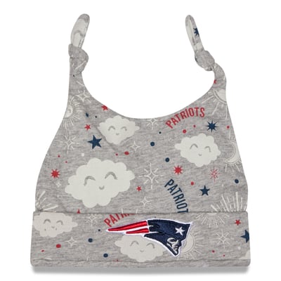  New England Patriots New Era Infant Sky Knit Hat - Heather Gray