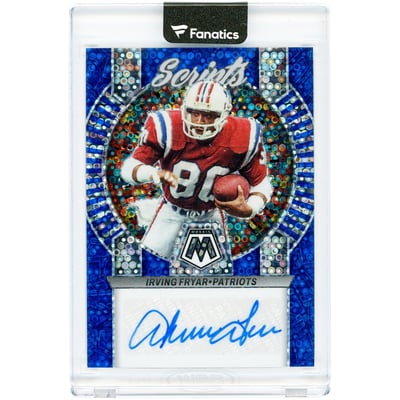 Irving Fryar New England Patriots Autographed 2023 Panini Mosaic Scripts #S45 Card