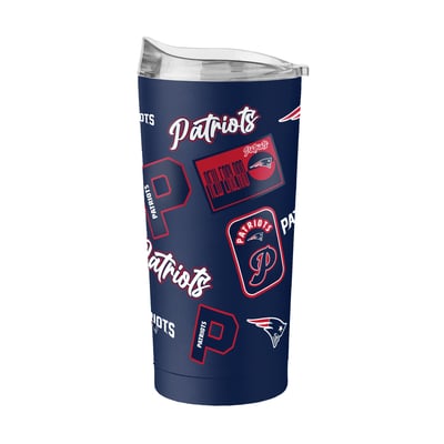  New England Patriots Logo Brands 20oz. Dreamweave Powder Coat Tumbler