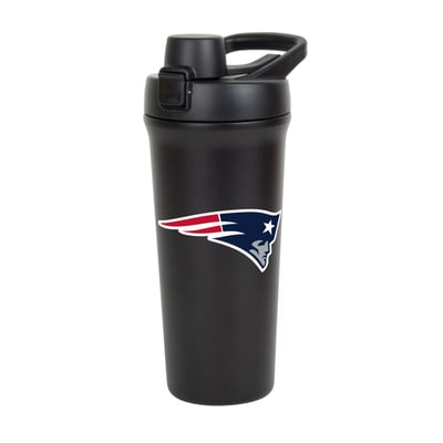 New England Patriots Logo Brands 26oz. Flipside Shaker Bottle