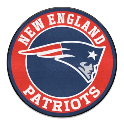 New England Patriots Logo Brands 27" Diameter Roundel Mat