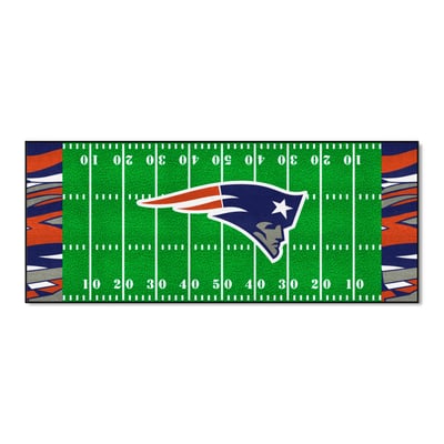 New England Patriots Logo Brands 30" x 72" Field Runner