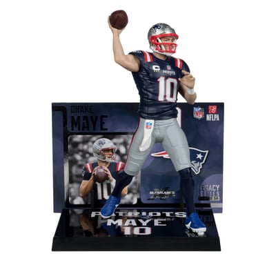 Drake Maye New England Patriots McFarlane Toys 7" Player Figurine