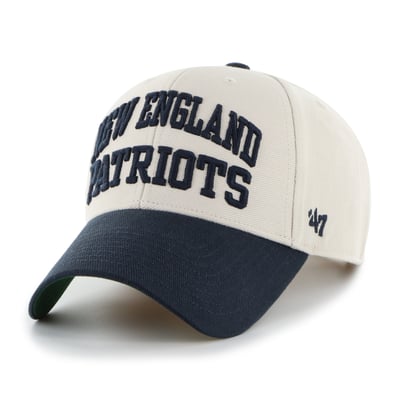New England Patriots '47 Broke Line MVP Adjustable Hat - Bone