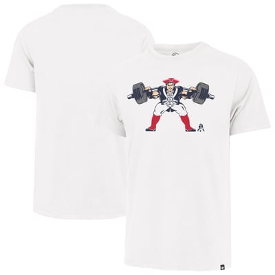  New England Patriots '47 Weight Room T-Shirt - White